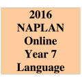 2016 Y7 Language - Online
